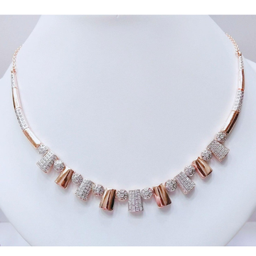 18K Rose Gold Plated Necklace For Wedding MJ-N010 by 