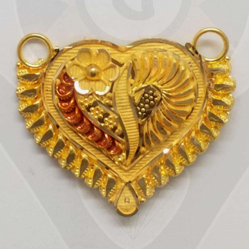916 gold designer pendant by 
