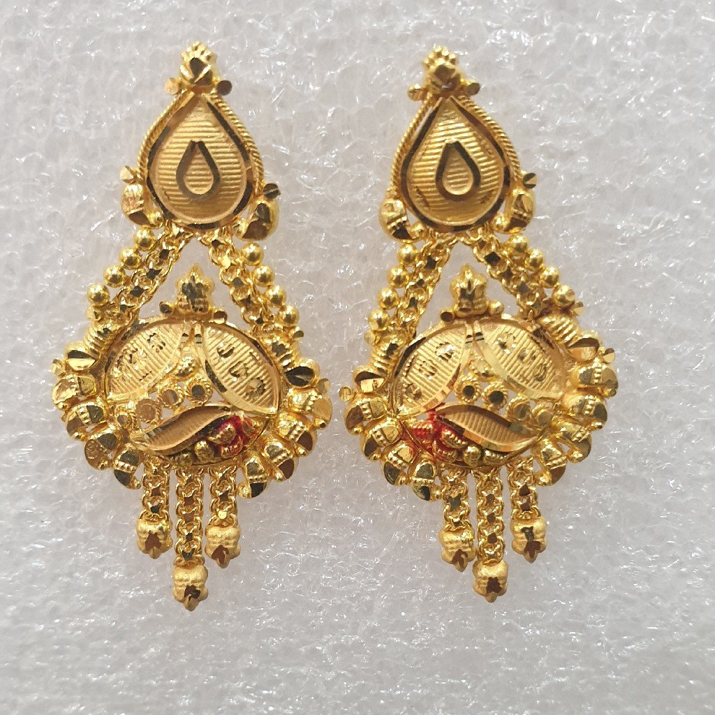 Aggregate 122+ new collection gold earrings latest
